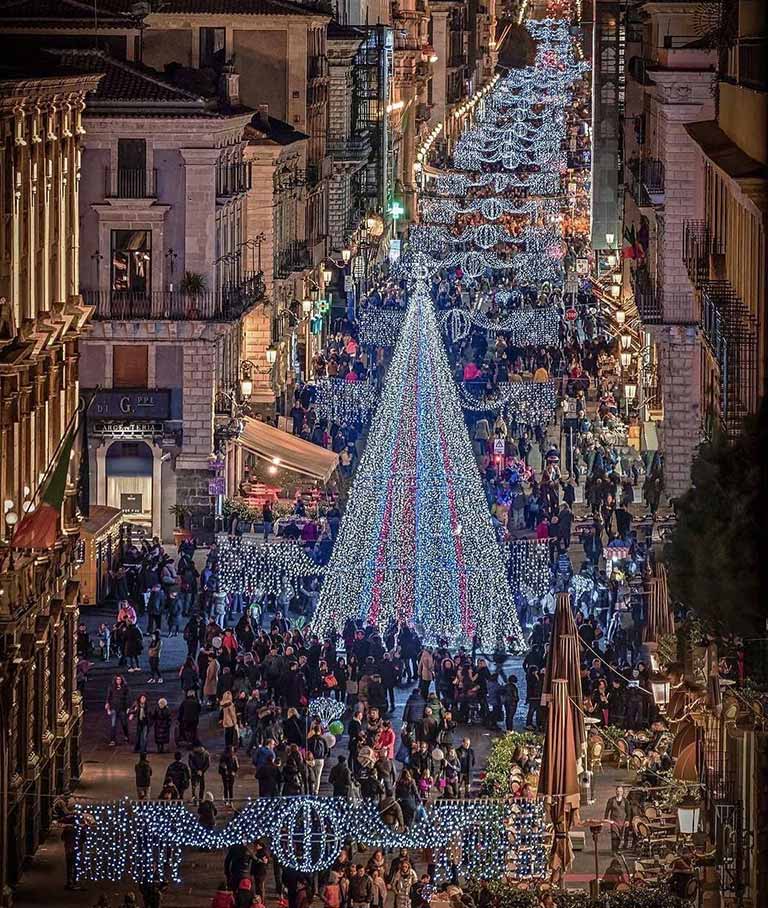 voyage sicile noel